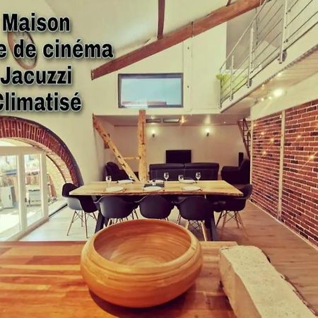 Maison De Village, Jacuzzi, Salle Cinema Valencin 외부 사진